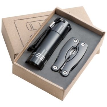 Logo trade advertising product photo of: Set torch and multitool OAKLAND