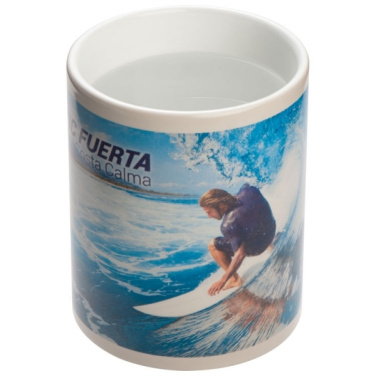 Logotrade promotional merchandise picture of: Colour-changing sublimation mug SIRMIONE 300 ml