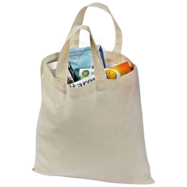 Logo trade corporate gifts image of: Cotton bag ANTIBES