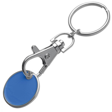 Logo trade promotional merchandise picture of: Keyring with shopping coin ARRAS