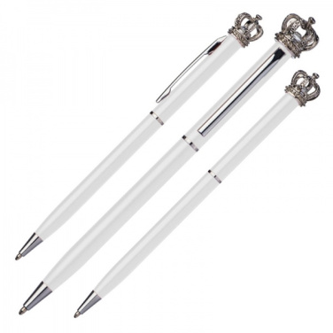 Logotrade promotional item image of: Metal ballpen KINGS PARK