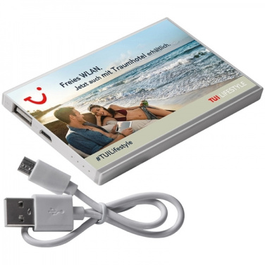 Logo trade business gifts image of: Power bank PINEVILLE 2200 mAh