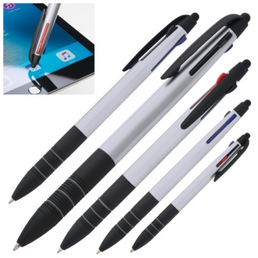 Logotrade advertising products photo of: Plastic ballpen 3in1 BOGOTA
