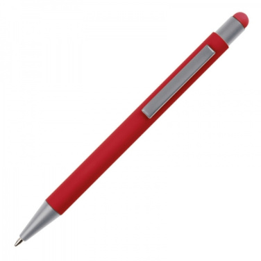 Logotrade promotional giveaways photo of: Metal ballpen touch pen soft touch SALT LAKE CITY