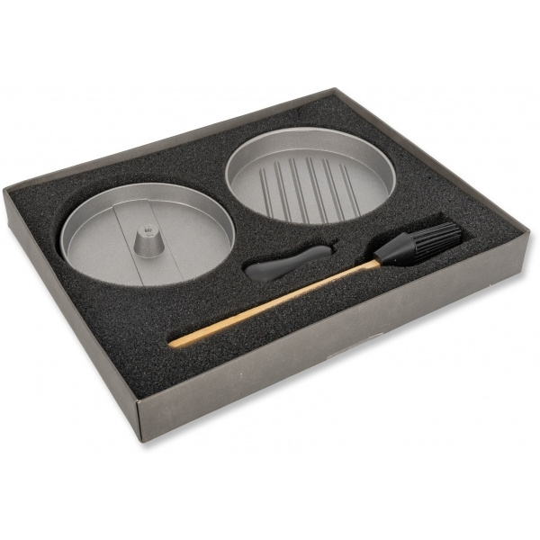 Logo trade advertising products picture of: Burger press with silicone brush TEXAS