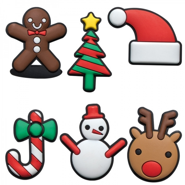 Logo trade promotional giveaways image of: Christmas sticker (single pc) TORONTO