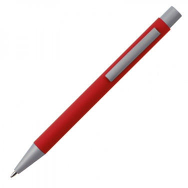 Logotrade promotional gift image of: Metal ballpen soft touch ABU DHABI