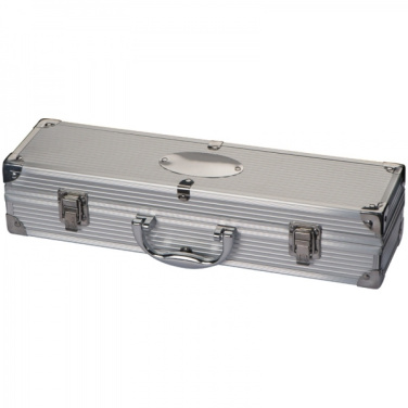 Logo trade promotional products image of: Barbecue case OVAL PLATE