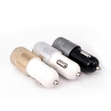 Logotrade promotional giveaway picture of: Metal car charger