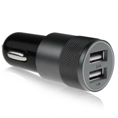 Logotrade promotional giveaway picture of: Metal car charger