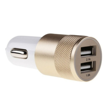 Logotrade promotional gift image of: Metal car charger