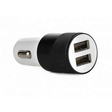 Logo trade promotional products image of: Metal car charger