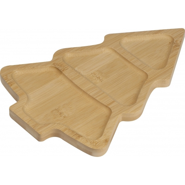 Logotrade business gifts photo of: Bamboo snack tray LOUISVILLE