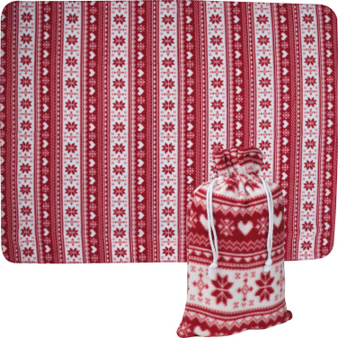 Logotrade promotional giveaway picture of: Christmassy blanket DEBRECEN