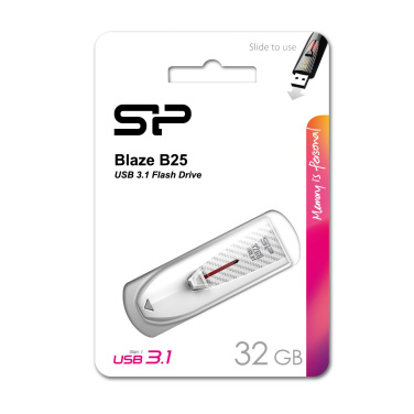Logotrade promotional product image of: Pendrive Silicon Power Blaze B25 3.1