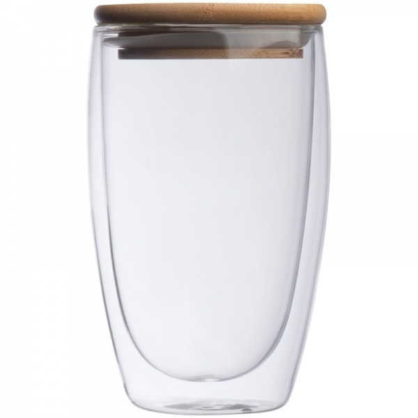 Logo trade promotional gifts image of: Double-walled glass ZAKOPANE 500 ml