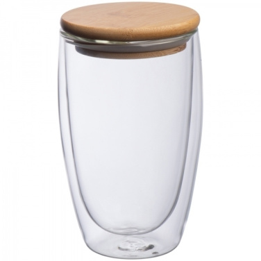 Logo trade promotional item photo of: Double-walled glass ZAKOPANE 500 ml