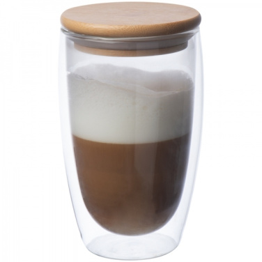 Logo trade advertising products picture of: Double-walled glass ZAKOPANE 500 ml