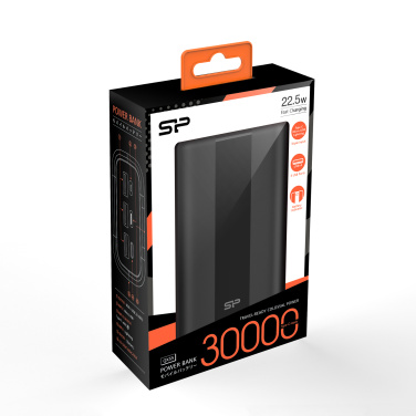 Logo trade promotional gifts picture of: POWER BANK SILICON POWER QX55 30000 MAH