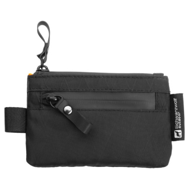 Logotrade promotional giveaway image of: Trevel wallet ATBARA Schwarzwolf