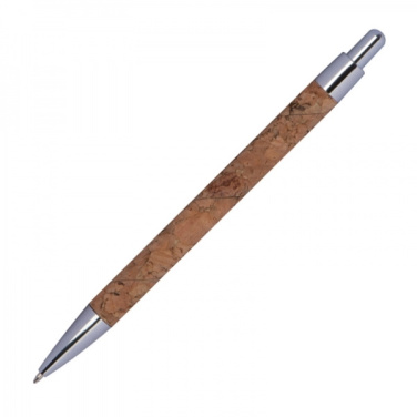Logo trade promotional gifts image of: Cork pen KINGSWOOD