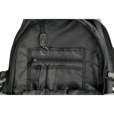 Logo trade promotional giveaway photo of: Backpack ORIZABA Schwarzwolf