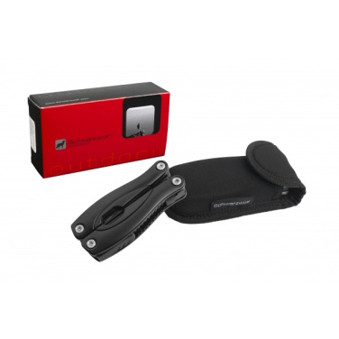 Logo trade promotional giveaway photo of: Multitool ARMADOR NEW Black Schwarzwolf