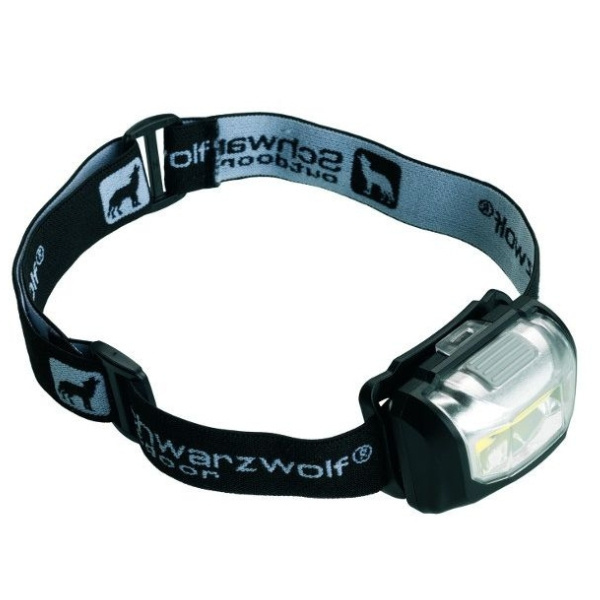 Logotrade advertising product picture of: Head lamp TRONADOR Schwarzwolf