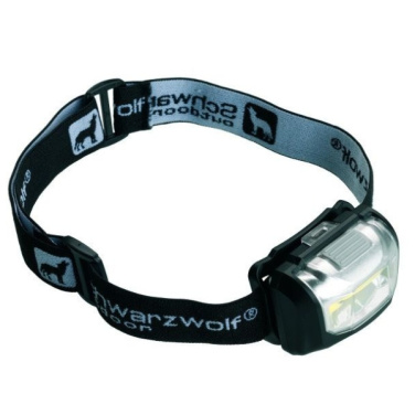 Logotrade promotional giveaway picture of: Head lamp TRONADOR Schwarzwolf