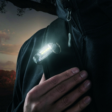 Logo trade promotional giveaway photo of: Small light POSO Schwarzwolf