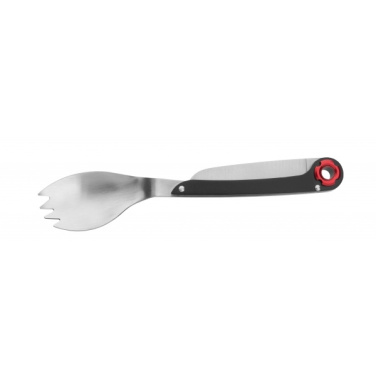 Logo trade promotional gifts image of: Multifunctional spoon LATEMAR Schwarzwolf