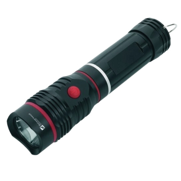 Logo trade business gift photo of: Flashlight BIWA Schwarzwolf
