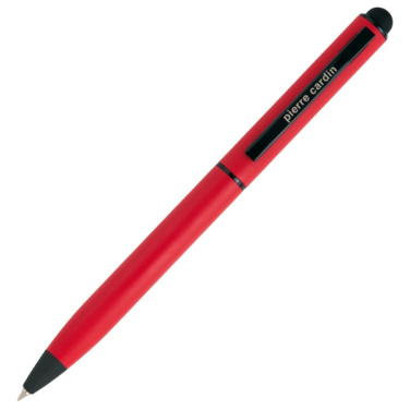 Logo trade advertising products picture of: Metal ballpoint pen, touch pen, soft touch CELEBRATION Pierre Cardin
