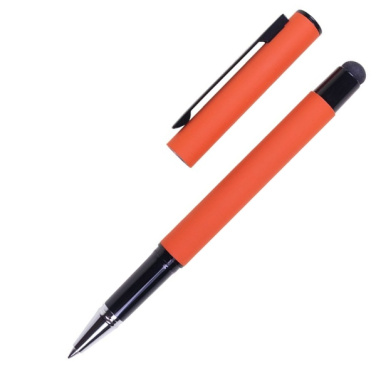Logo trade promotional merchandise picture of: Roller touch pen, soft touch CELEBRATION Pierre Cardin