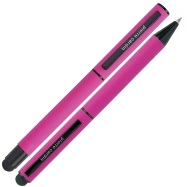 Logotrade corporate gift image of: Writing set touch pen, soft touch CELEBRATION Pierre Cardin