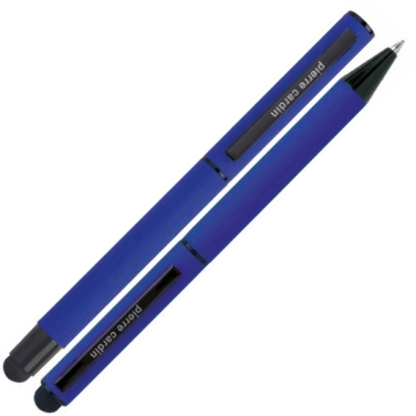 Logo trade advertising products image of: Writing set touch pen, soft touch CELEBRATION Pierre Cardin