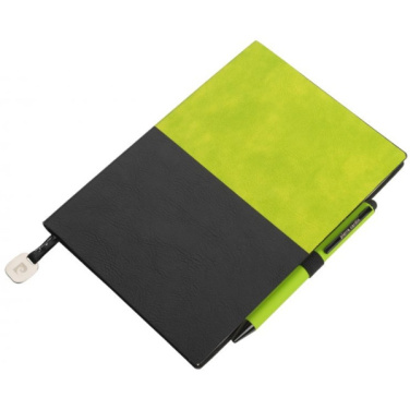 Logotrade corporate gift image of: Notepad A5 & ballpoint pen REPORTER Pierre Cardin