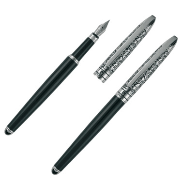Logotrade corporate gifts photo of: Writing set ballpoint pen & fountain pen JACQUES Pierre Cardin