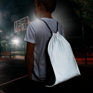 Logotrade corporate gift image of: Drawstring bag DENISON Schwarzwolf