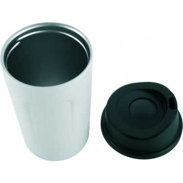 Logo trade corporate gifts image of: Thermo mug LIARD Schwarzwolf