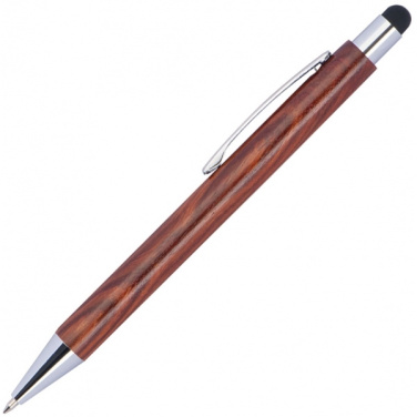 Logotrade promotional merchandise photo of: Wooden ballpen BILZEN