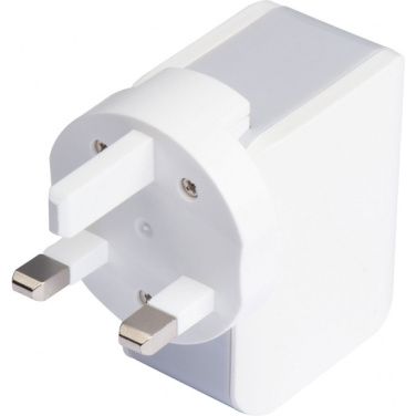Logotrade promotional item picture of: Travel adapter ANTWERP