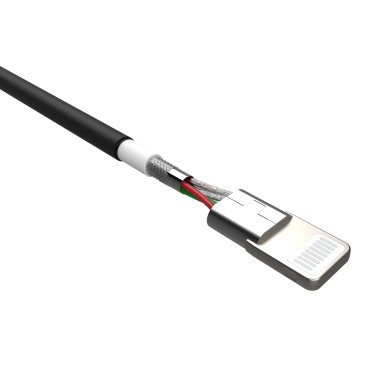 Logo trade promotional gift photo of: DATA TRANSFER CABLE LK15AL Type A- Mfi Lightning