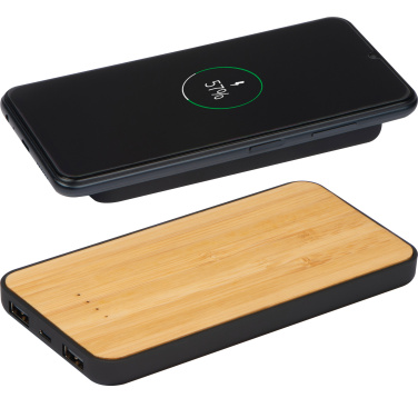 Logotrade business gifts photo of: Wireless charger and powerbank 8000 mAh MILAN