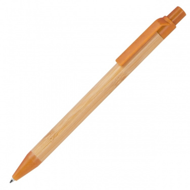 Logo trade corporate gifts picture of: Wheatstraw and bamboo ballpen HALLE