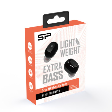 Logo trade promotional merchandise image of: WIRLESS HEADPHONES BP80 SILICON POWER