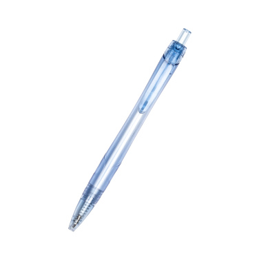 Logotrade promotional product picture of: Transparent ballpen GLASGOW