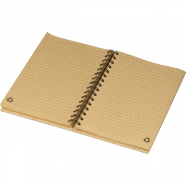 Logo trade promotional gifts image of: A5 notebook PISA