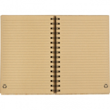 Logo trade promotional giveaway photo of: A5 notebook PISA