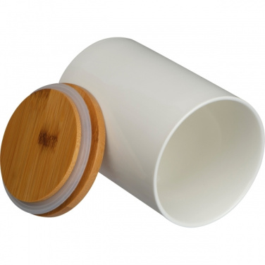 Logo trade promotional product photo of: Ceramic jar NIJMEGEN 750 ml
